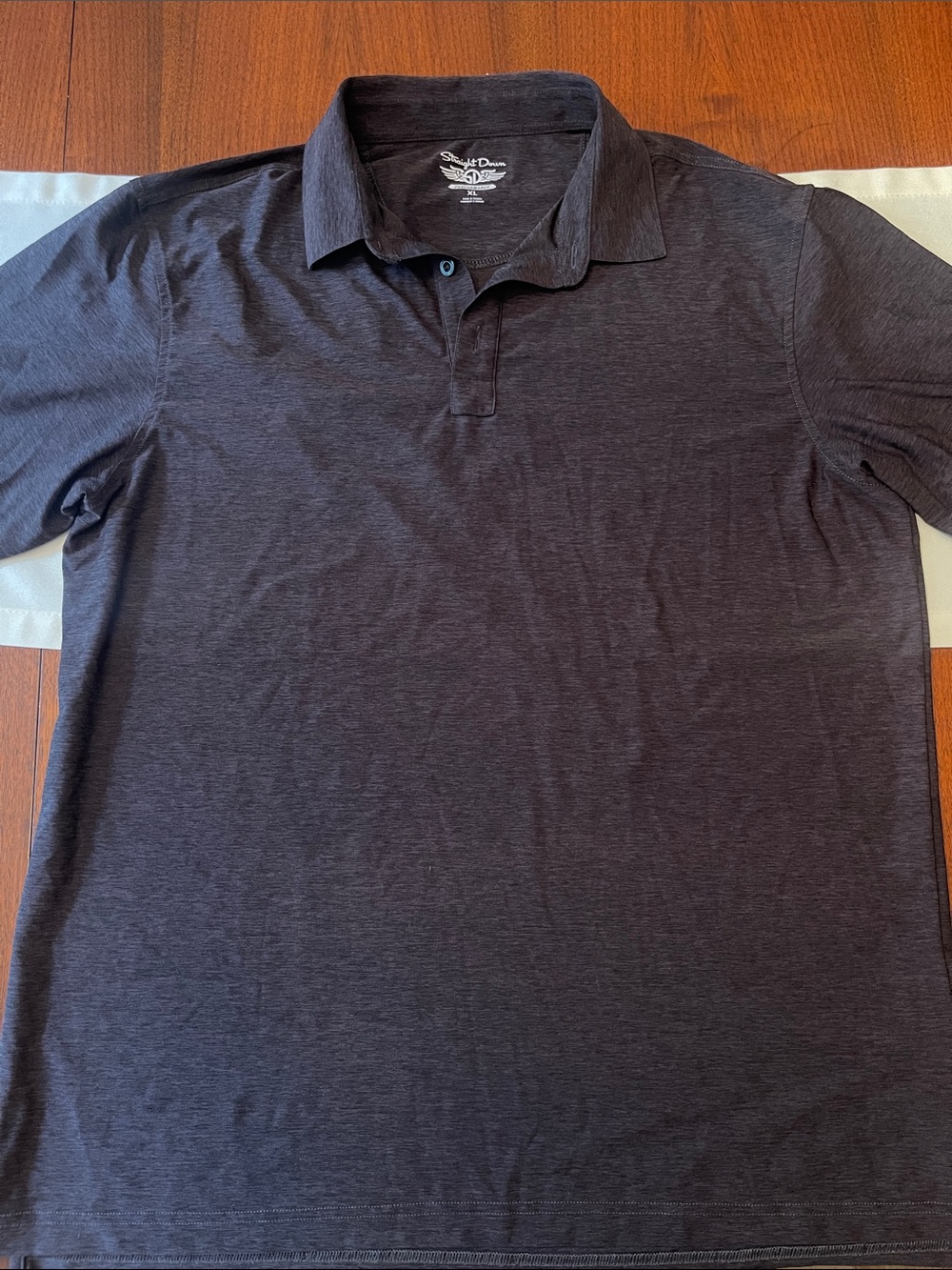 Southern Dress Men's Charcoal Short-Sleeve Polo